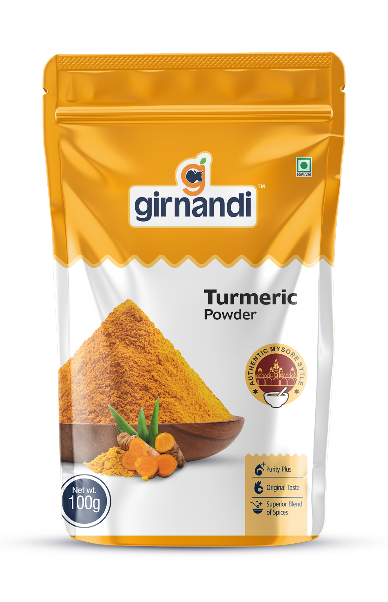 Turmeric Powder 100g Standup Pouch