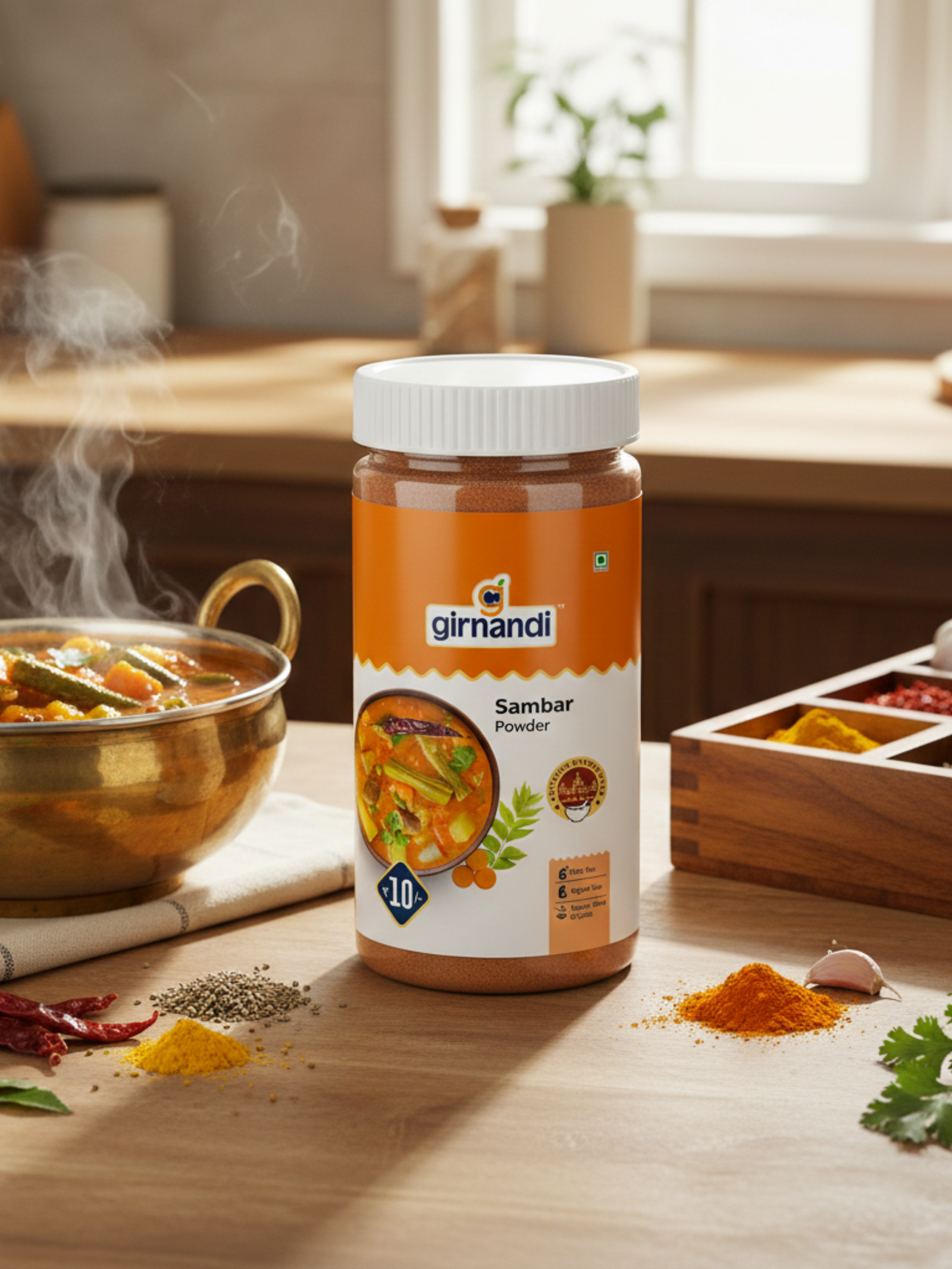 sambar powder jar (3kg)