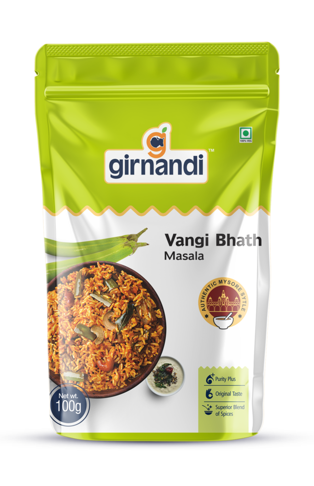 Vangibath Masala 100g Standup Pouch 1